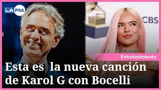 ANDREA BOCELLI amp KAROL G  VIVO POR ELLA OFFICIAL VIDEO [upl. by Claresta911]