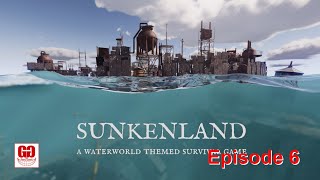 Sunkenland Episode 6  Backpack and raids [upl. by Vento853]