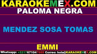 karaoke jenni rivera  paloma negra [upl. by Nosreve]