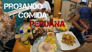 Mexicanos Prueban Comida Peruana [upl. by Meingoldas950]