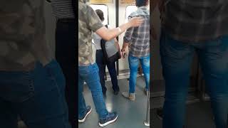 Delhi Metro rts ytstudio metro shortsvideo trending viral delhimetro travel [upl. by Esertal]