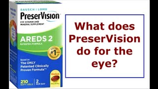 What does PreserVision do for the eye [upl. by Aissatsana]