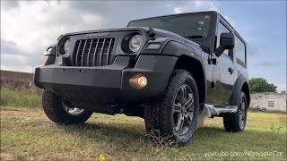 Mahindra Thar LX Hard Top 4x4 2022 ₹16 lakh  Reallife review [upl. by Bubb994]