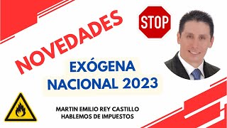 💕INFORMACIÓN EXOGENA AÑO 2023 Y 2024 PRINCIPALES CAMBIOS EN EXOGENA Resolución 1255 de 2022💓 [upl. by Enerahs]