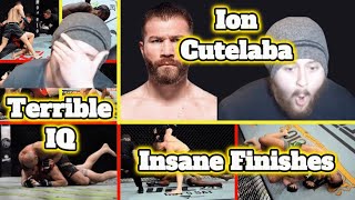 MMA GURU Reacts To INSANE FINISHES In Ion Cutelaba WINS and LOSSESMostly Losses [upl. by Esther272]