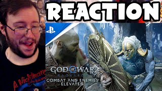 Gors quotGod of War Ragnarökquot Combat and Enemies Elevated Trailer REACTION [upl. by Ambrosine]