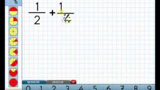 1 2 3 4 5 sınıf için Akıllı Matematik aracıKesirlerEdusoft [upl. by Maxima]