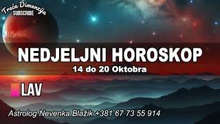 Nedeljni horoskop od 14 do 20 Oktobra [upl. by Macfarlane]