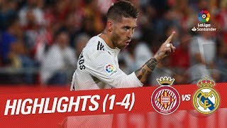 Resumen de Girona FC vs Real Madrid 14 [upl. by Tomchay]