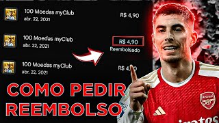 ATUALIZADO COMO PEDIR REEMBOLSO NO EFOOTBALL 2024 MOBILE reembolso Google play [upl. by Elletnwahs]