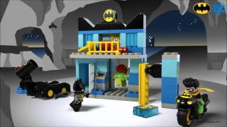 Smyths Toys LEGO DUPLO Batcave Challenge 10842 [upl. by Zarah726]