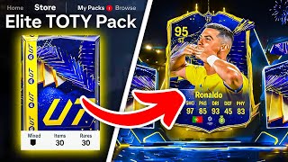 25x 600K ELITE TOTY PACKS 🤯 FC 24 Ultimate Team [upl. by Eibbor]