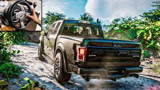 Offroading Ford F150 Raptor  Test Drive Unlimited Solar Crown  Thrustmaster T300RS gameplay [upl. by Ardnaek]