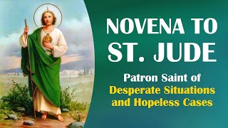 Novena to St Jude Patron Saint of Desperate Situations and Hopeless Cases [upl. by Htenek587]