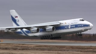 Antonov An124  Takeoff amp Landing [upl. by Inger]