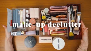 Decluttering my ENTIRE makeup collection  declutter amp organize with me [upl. by Fitzgerald440]