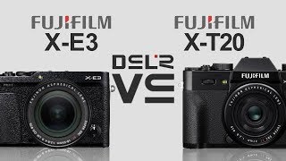 FujiFilm XE3 vs FujiFilm XT20 [upl. by Ellener291]