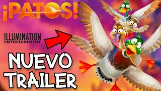 NUEVO TRAILER de ¡PATOS la NUEVA Película de ILLUMINATION  TRAILER Análisis Poster MIGRATION 2023 [upl. by Rossi680]