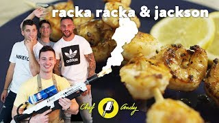 KSI or Logan Paul with RackaRacka Twins amp Jackson  Chef Andy [upl. by Honna208]