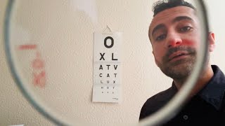 ASMR Domiciliary Eye Exam amp Spectacle Dispense realistic roleplay [upl. by Norvol]