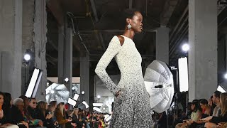 Brandon Maxwell  Fall Winter 20232024  Full Show [upl. by Aserehs]