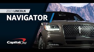 2023 Lincoln Navigator Walkaround  Capital One [upl. by Drazze]