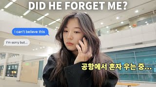 I moved to Korea for Love but ended up crying alone at the Airport  Boyfriend Pranked me [upl. by Anilah]