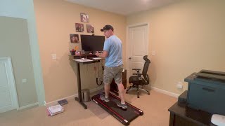 REVIEW CitySports Under Desk Treadmill Portable Walking PadBluetooth Builtin Speakers [upl. by Suzie45]