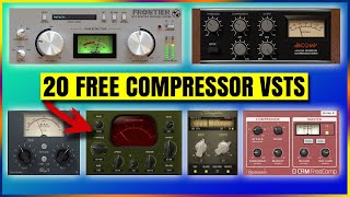 Best Free Compressor Plugins 2022 [upl. by Ennad]