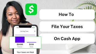 How To File Your Taxes FOR FREE Using Cash App  Video Walkthrough  Cash App Taxes Review [upl. by Joshuah]