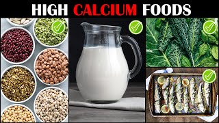 High Calcium Foods Best Foods Sources Of Calcium Foods Rich In Calcium [upl. by Avik]