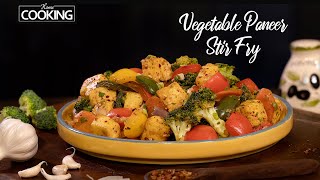 Healthy Vegetable Stir Fry Recipe  Paneer Veg Stir Fry  Weight Loss Recipes  Stir Fry Vegetables [upl. by Hteboj428]