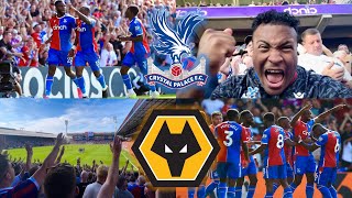 CRYSTAL PALACE 32 WOLVES VLOG 2324 EDOAURD amp EZE SHINE IN 5 GOAL THRILLER [upl. by Yellat]