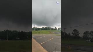 Tornado spins in Alabama 🌪️ [upl. by Hoye182]