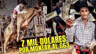 G63 EL TORO MÁS VIRAL DEL JARIPEO  Rancho El Aguaje de Sergio Pelayo Jr [upl. by Ycrem844]