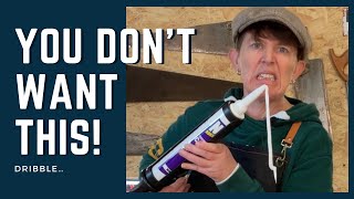 How To Use A Sealant GunCaulking Gun  DIY For Beginners [upl. by Irahc]