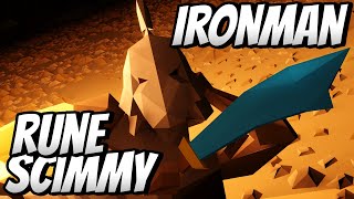 How To get Rune Scimitar For Low Level Iron Man  Ironman friendly Guide [upl. by Elery]