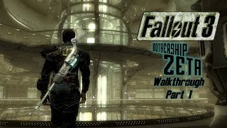 Fallout 3  Mothership Zeta DLC  Walkthrough Part 1  All Alien Captive Recordings [upl. by Piggy]