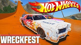 WRECKFEST HOT WHEELS RACE  Wreckfest Gameplay [upl. by Nuawaj]