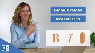 Email opmaak lukt niet  Outlook [upl. by Yartnoed111]