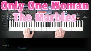 Only One Woman  The Marbles Cover eingespielt mit titelbezogenem Style auf Yamaha Genos 2 [upl. by Gnouhk420]