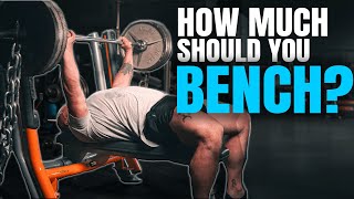 How Much Should The Average Man Bench [upl. by Elatsyrc]