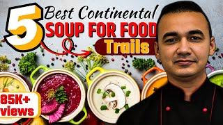 Continental Food Recipe  Continental Soup For Food Trails  05 Continental Cuisine Soup [upl. by Filberto]