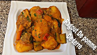 Ragout de pommes de terre au Poulet [upl. by Ard]