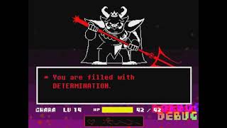 OverSave tale Asgore Fight Link in description [upl. by Assiled646]