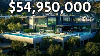 MEGA MANSION  54 950 000  ROOM TOUR  LUXURY LIFE losangeles [upl. by Standish]