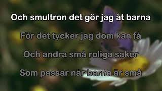 Idas Sommarvisa karaoke  lyrics original arrangemang [upl. by Pfeffer]