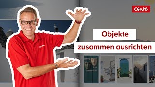 Mehrere Objekt zusammen ausrichten [upl. by Nanoc]