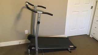 ProGear 190 Manual Treadmill with 2 Level Incline and Twin Flywheels [upl. by Pepi9]