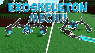 NEW WORKING EXOSKELETON MECH💰  Build a boat for Treasure [upl. by Minni77]